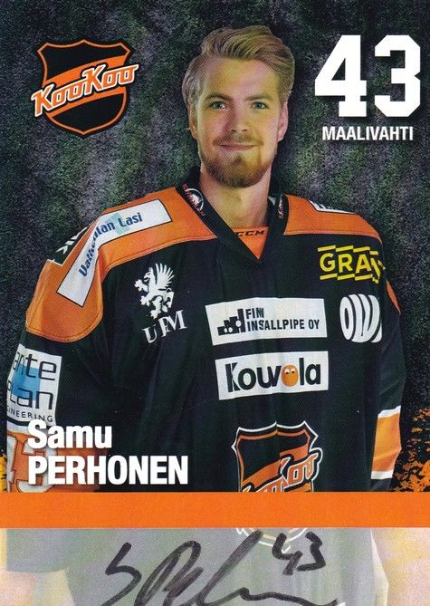 Autogramm Eishockey | KooKoo (Finnland) | 2010er | Samu PERHONEN