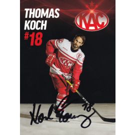 Autogramm Eishockey | EC KAC | 2010er CCM | Thomas KOCH