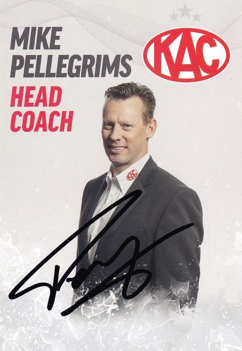 Autogramm Eishockey | EC KAC | 2016 | Mike PELLEGRIMS
