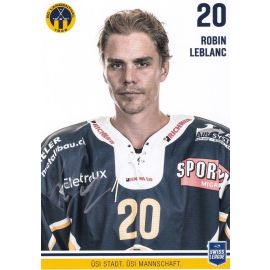 Autogramm Eishockey | SC Langenthal | 2018 | Robin LEBLANC