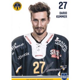 Autogramm Eishockey | SC Langenthal | 2018 | Dario KUMMER