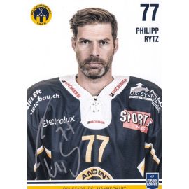 Autogramm Eishockey | SC Langenthal | 2018 | Philipp RYTZ