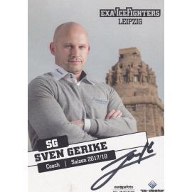 Autogramm Eishockey | IceFighters Leipzig | 2017 | Sven GERIKE