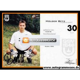Autogramm Fussball | SSV Ulm 1846 | 1999 | Holger BETZ