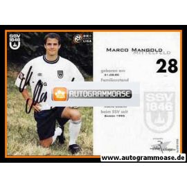Autogramm Fussball | SSV Ulm 1846 | 1999 | Marco MANGOLD