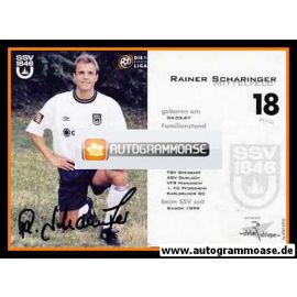 Autogramm Fussball | SSV Ulm 1846 | 1999 | Rainer SCHARINGER