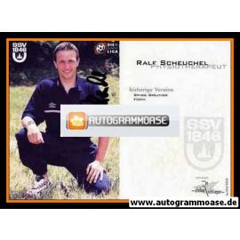 Autogramm Fussball | SSV Ulm 1846 | 1999 | Ralf SCHEUCHEL