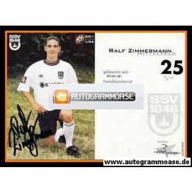 Autogramm Fussball | SSV Ulm 1846 | 1999 | Ralf ZIMMERMANN