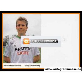 Autogramm Fussball | SpVgg Unterhaching | 1989 | Reinhold BETZENDÖRFER