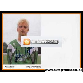 Autogramm Fussball | SpVgg Unterhaching | 1989 | Anton HÄFELE
