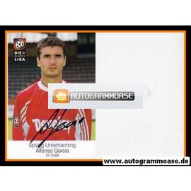 Autogramm Fussball | SpVgg Unterhaching | 1998 | Alfonso GARCIA