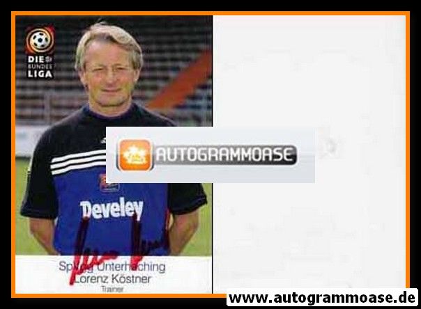 Autogramm Fussball | SpVgg Unterhaching | 1998 | Lorenz-Günther KÖSTNER