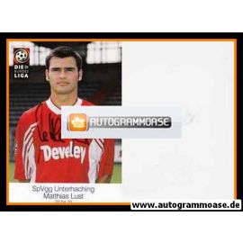 Autogramm Fussball | SpVgg Unterhaching | 1998 | Matthias LUST