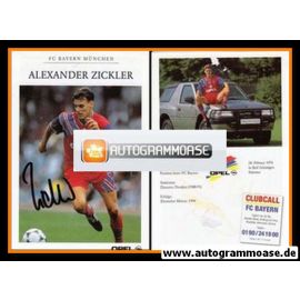 Autogramm Fussball | FC Bayern München | 1994 | Alexander ZICKLER