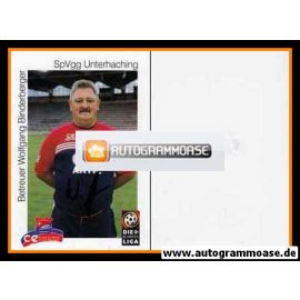 Autogramm Fussball | SpVgg Unterhaching | 1999 | Wolfgang BINDERBERGER