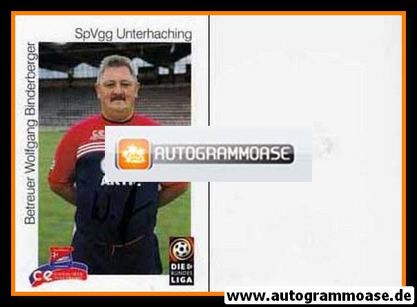 Autogramm Fussball | SpVgg Unterhaching | 1999 | Wolfgang BINDERBERGER