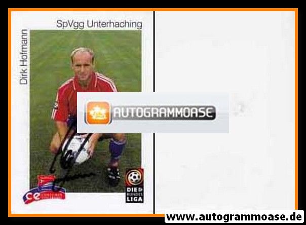 Autogramm Fussball | SpVgg Unterhaching | 1999 | Dirk HOFMANN