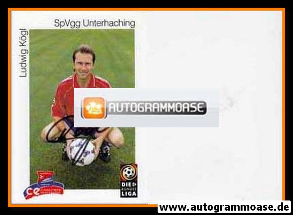 Autogramm Fussball | SpVgg Unterhaching | 1999 | Ludwig KÖGL