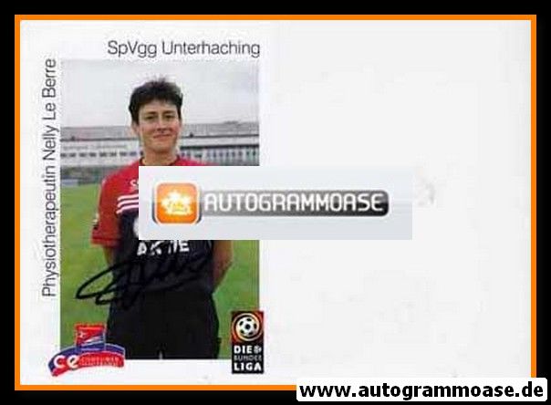 Autogramm Fussball | SpVgg Unterhaching | 1999 | Nelly LE BERRE