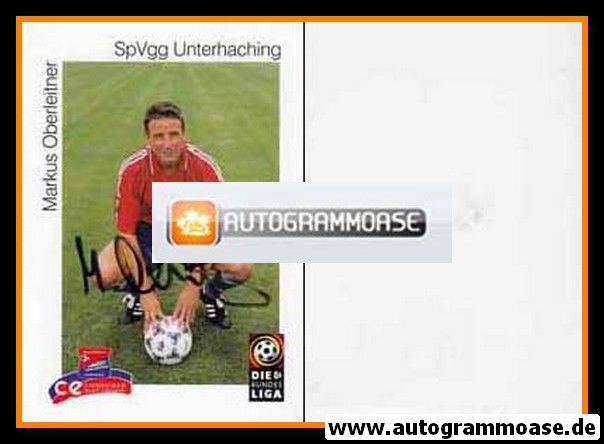 Autogramm Fussball | SpVgg Unterhaching | 1999 | Markus OBERLEITNER
