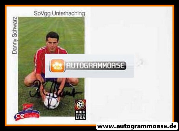 Autogramm Fussball | SpVgg Unterhaching | 1999 | Danny SCHWARZ
