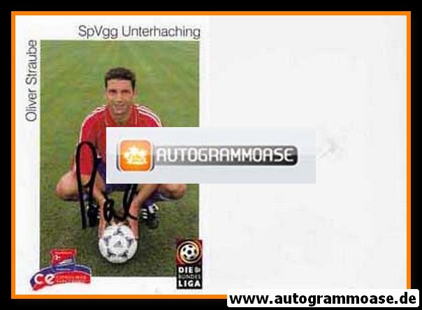Autogramm Fussball | SpVgg Unterhaching | 1999 | Oliver STRAUBE