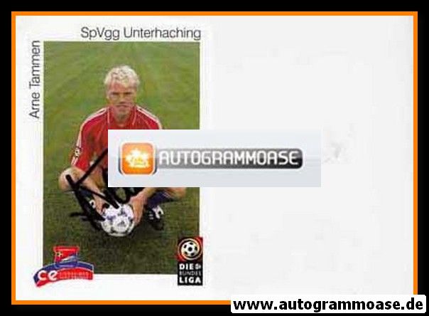 Autogramm Fussball | SpVgg Unterhaching | 1999 | Arne TAMMEN