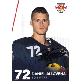 Autogramm Eishockey | EHC Red Bull München | 2022 | Daniel ALLAVENA