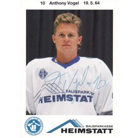 Autogramm Eishockey | EC Hedos München | 1989 | Anthony VOGEL