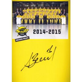 Mannschaftskarte Eishockey | SaiPa (Finnland) | 2014 + AG Andreas BERNARD