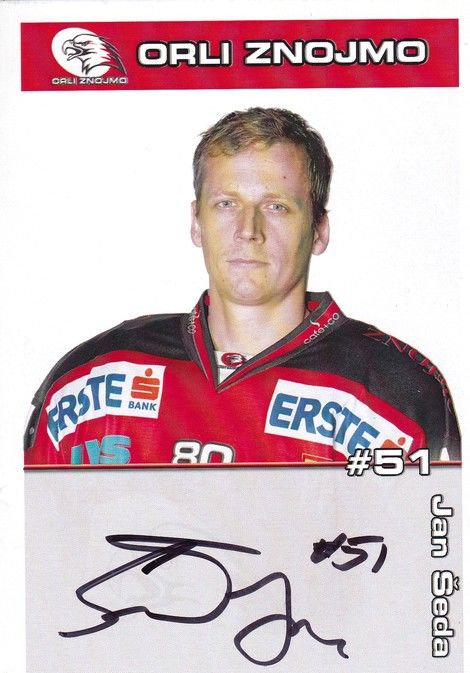 Autogramm Eishockey | Orli Znojmo (CZ) | 2010er | Jan SEDA