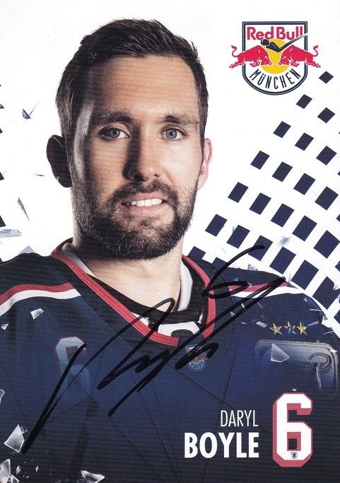 Autogramm Eishockey | EHC Red Bull München | 2010er | Daryl BOYLE
