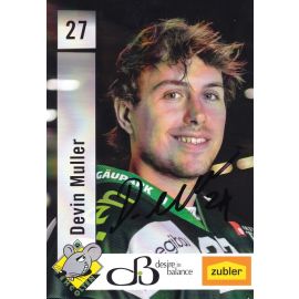 Autogramm Eishockey | EHC Olten | 2017 | Devin MULLER