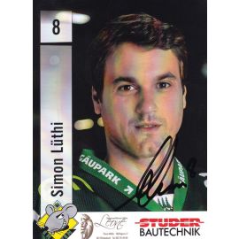 Autogramm Eishockey | EHC Olten | 2017 | Simon LÜTHI