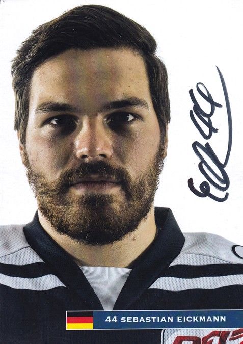 Autogramm Eishockey | SC Riessersee | 2010er | Sebastian EICKMANN