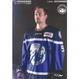 Autogramm Eishockey | SC Riessersee | 2017 | Julian EICHINGER