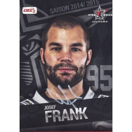 Autogramm Eishockey | Starbulls Rosenheim | 2014 | Josef FRANK