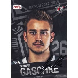 Autogramm Eishockey | Starbulls Rosenheim | 2014 | Florian GASCHKE