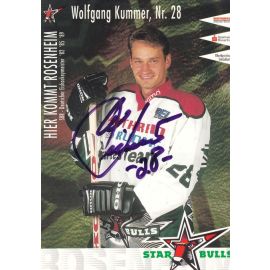 Autogramm Eishockey | Starbulls Rosenheim | 1990er | Wolfgang KUMMER