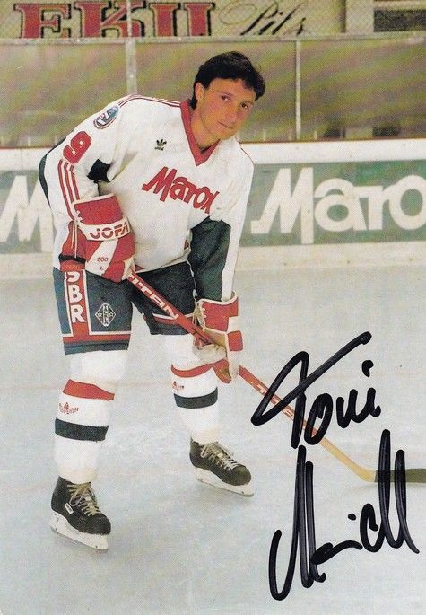 Autogramm Eishockey | SB Rosenheim | 1980er | Anton MAIDL