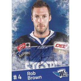 Autogramm Eishockey | Schwenninger Wild Wings | 2010er | Rob BROWN