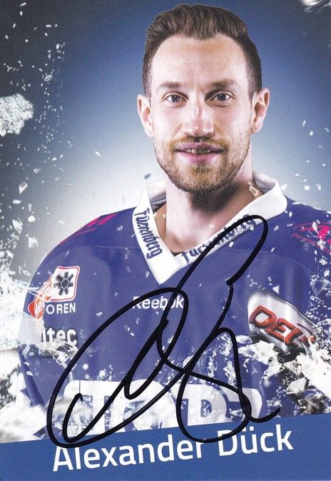 Autogramm Eishockey | Schwenninger Wild Wings | 2010er | Alexander DÜCK