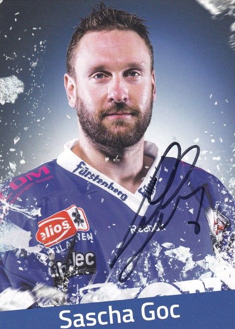 Autogramm Eishockey | Schwenninger Wild Wings | 2010er | Sascha GOC