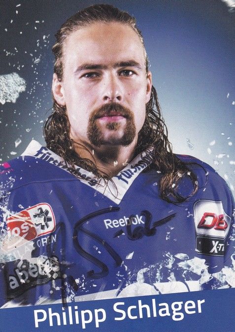 Autogramm Eishockey | Schwenninger Wild Wings | 2010er | Philipp SCHLAGER