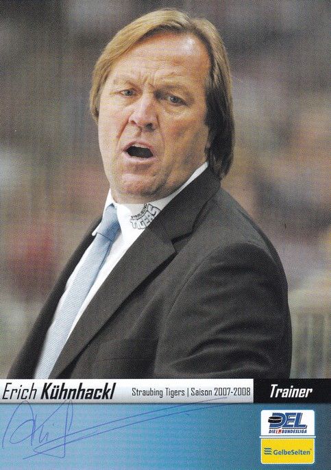 Autogramm Eishockey | Straubing Tigers | 2007 | Erich KÜHNHACKL