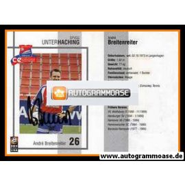 Autogramm Fussball | SpVgg Unterhaching | 2000 | Andre BREITENREITER