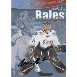 Autogramm Eishockey | Straubing Tigers | 2007 | Mike BALES