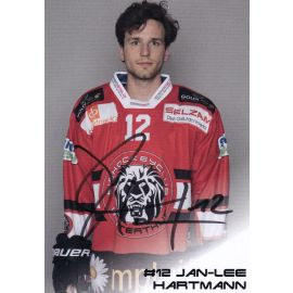 Autogramm Eishockey | EHC Winterthur | 2017 | Jan-Lee HARTMANN