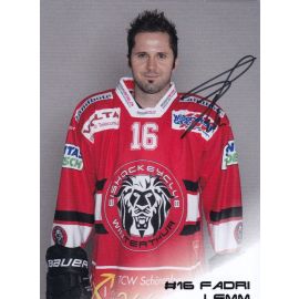 Autogramm Eishockey | EHC Winterthur | 2017 | Fadri LEMM