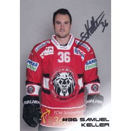 Autogramm Eishockey | EHC Winterthur | 2017 | Samuel KELLER
